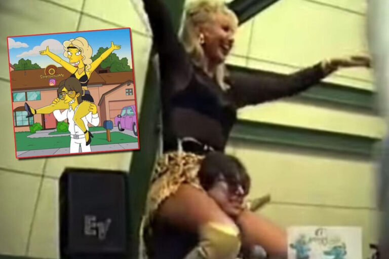 BRENA OPET ZAJAHALA POPOVIĆA, SCENA ZAVRŠILA I U SIMPSONOVIMA! Zasela mu na ramena, a onda mu rođendan čestitala HIT fotkom